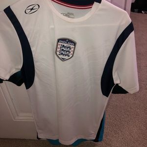 England soccer jersey
